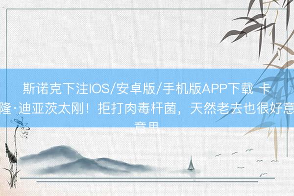 斯诺克下注IOS/安卓版/手机版APP下载 卡梅隆·迪亚茨太刚！拒打肉毒杆菌，天然老去也很好意思